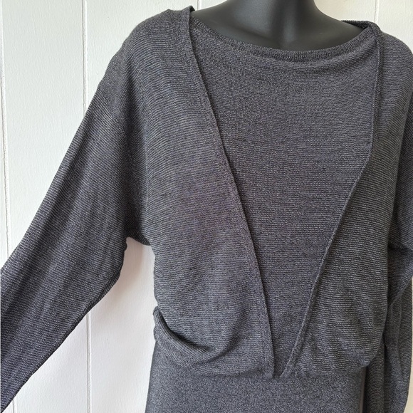 Escada Gray Long Sleeve Top | Size EU 36 - Picture 3 of 5